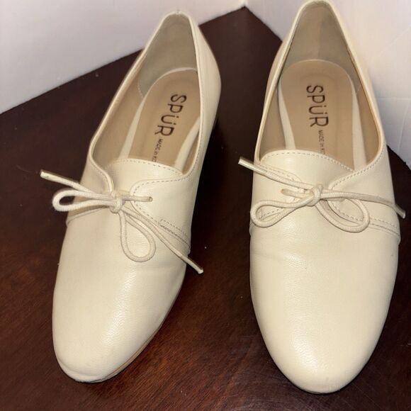 Women's Pointed Toe Faux Leather Flats Oxfords Casual Work Walking 7 M Korean - Picture 8 of 9